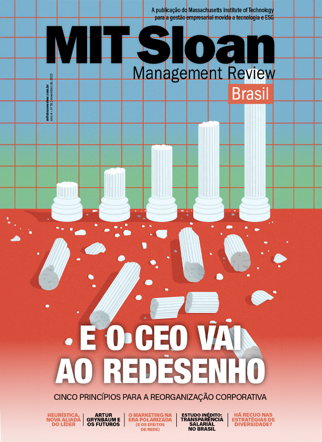 E o CEO vai ao redesenho: cinco princípios para a reorganização corporativa