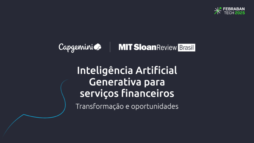 Inteligência artificial generativa para serviços financeiros: transformação e oportunidades
