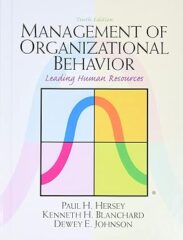 Management of Organizational Behavior: Leading Human Resources